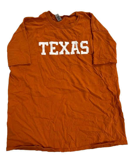 Arthur Kaluma Texas Basketball Team Issued Workout Shirt (Size XL)