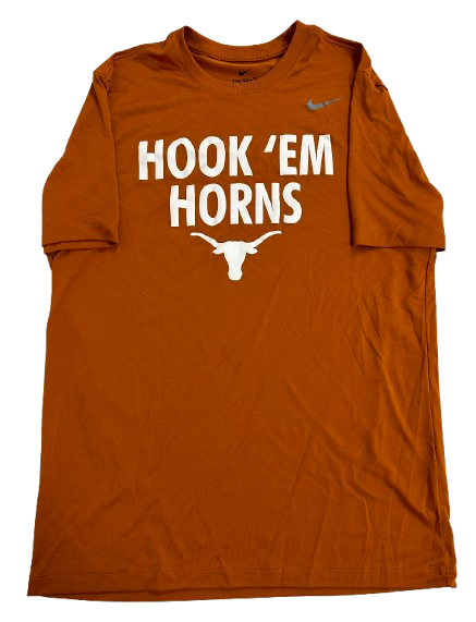 Arthur Kaluma Texas Basketball Team Issued "HOOK &