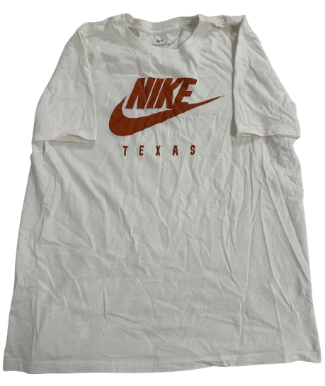 Arthur Kaluma Texas Basketball Team Issued Workout Shirt (Size XL)