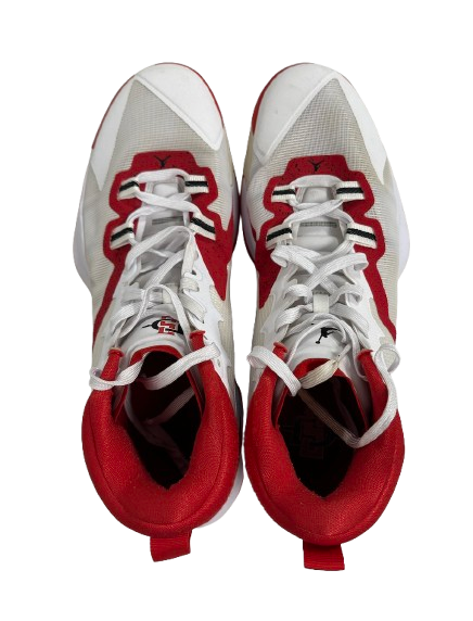 Adam Seiko San Diego State Basketball Signed Player Exclusive Shoes (Size 13)