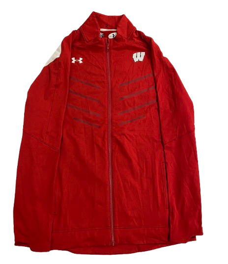 Aleem Ford Wisconsin Basketball Player Exclusive Jacket (Size XL)