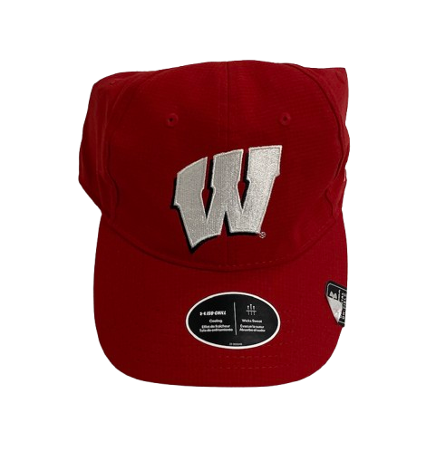 Aleem Ford Wisconsin Basketball Team Issued Set of (2) Hats