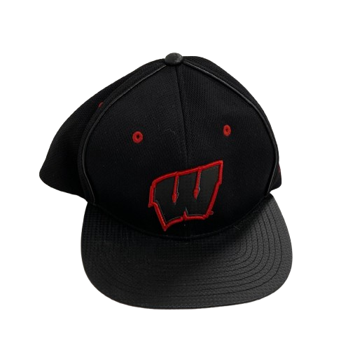 Aleem Ford Wisconsin Basketball Team Issued Set of (2) Hats