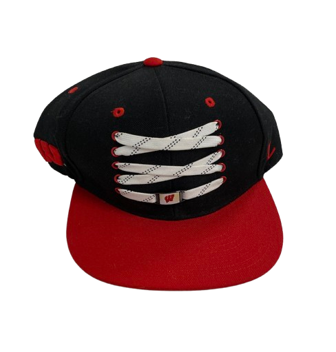 Aleem Ford Wisconsin Basketball Team Issued Set of (2) Hats