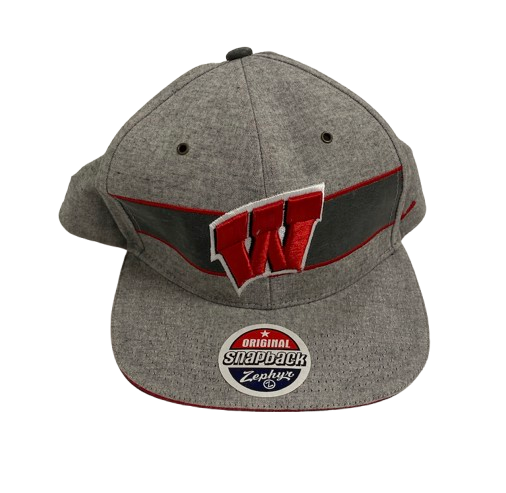 Aleem Ford Wisconsin Basketball Team Issued Set of (2) Hats