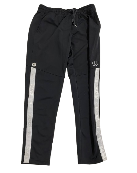 Aleem Ford Wisconsin Basketball Team Issued Sweatpants (Size XLT)