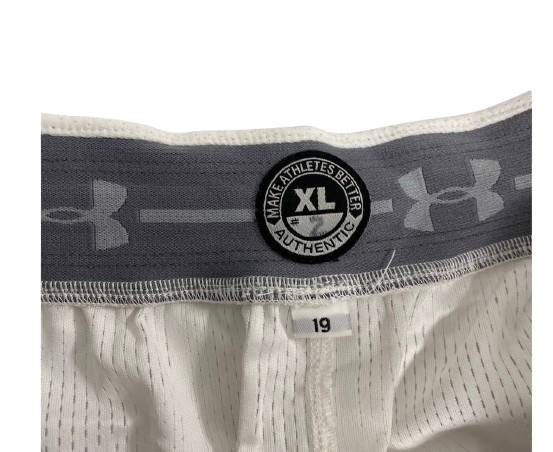 Aleem Ford Wisconsin Basketball 2019 Season Game Worn Shorts - Junior Season (Size XL)