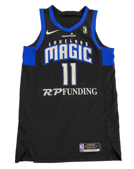 Aleem Ford Lakeland Magic 2022 Game Worn Jersey (Size 48) - PHOTOMATCHED