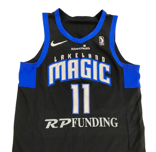 Aleem Ford Lakeland Magic 2022 Game Worn Jersey (Size 48) - PHOTOMATCHED