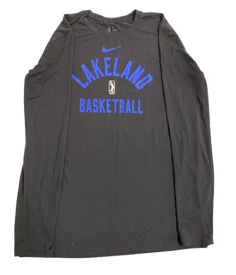 Aleem Ford Lakeland Magic Team Issued Long Sleeve Shirt (Size LT)