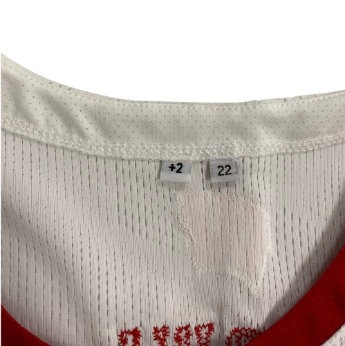 Steven Crowl Wisconsin Basketball 2022 Season Game Issued Jersey (Size XL)
