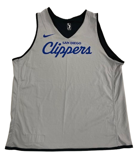 D.J. Carton San Diego Clippers Player Exclusive Reversible Practice Jersey (Size XL)