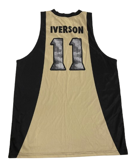 D.J. Carton 2019 Iverson Classic All-American Game Game Worn Shorts (Size L)