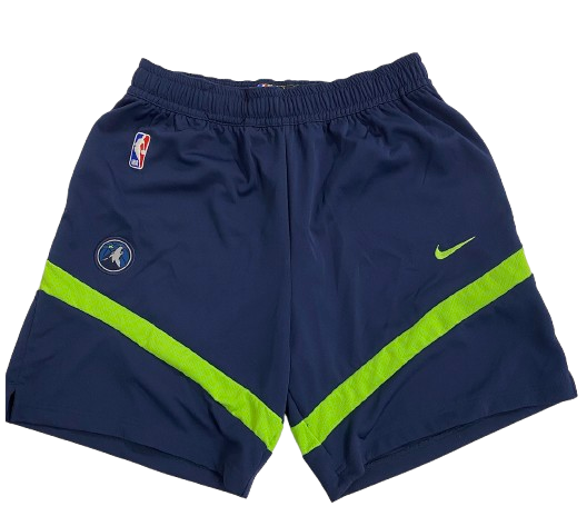 D.J. Carton Minnesota Timberwolves Player Exclusive Practice Shorts (Size L)