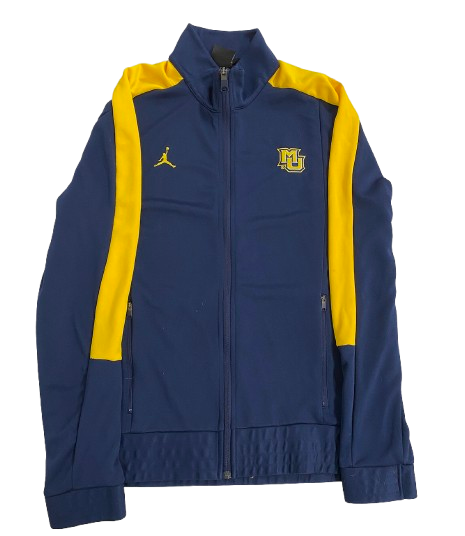 D.J. Carton Marquette Basketball Player Exclusive Jacket (Size L)