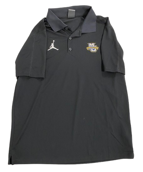 D.J. Carton Marquette Basketball Player Exclusive Polo Shirt (Size L)