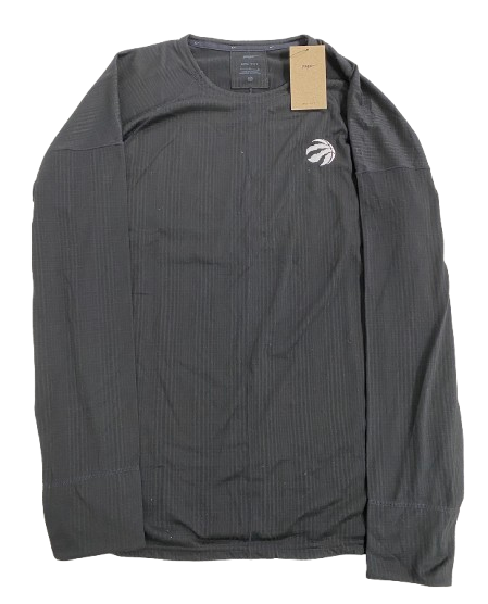 D.J. Carton Toronto Raptors Player Exclusive Premium Long Sleeve Shirt (Size L) - New with Tags