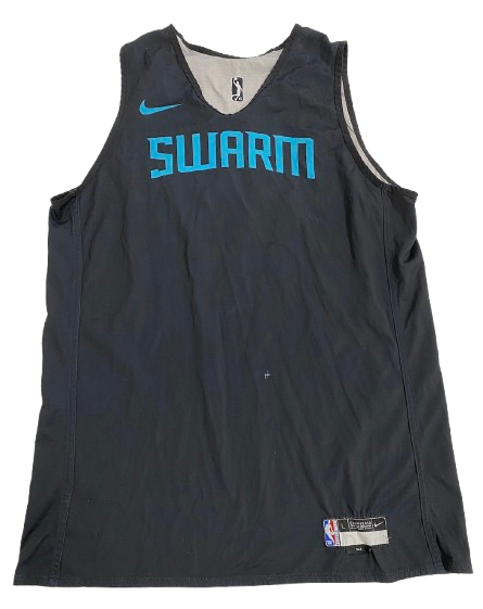 D.J. Carton Greensboro Swarm Player Exclusive Reversible Practice Jersey (Size LT)