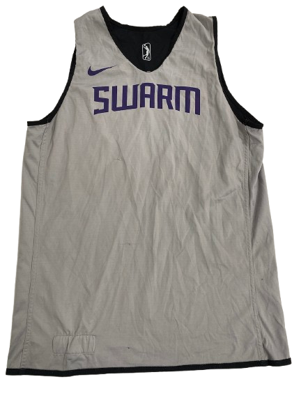 D.J. Carton Greensboro Swarm Player Exclusive Reversible Practice Jersey (Size LT)
