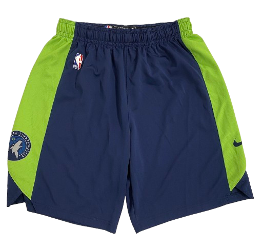 D.J. Carton Minnesota Timberwolves Player Exclusive Practice Shorts (Size L)