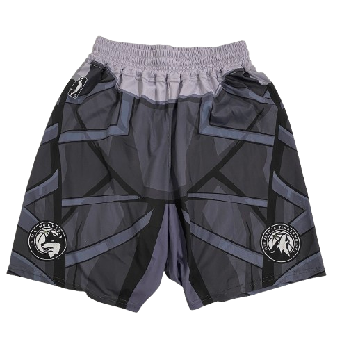 D.J. Carton Iowa Wolves Specialty Alternate Game Shorts (Size L)