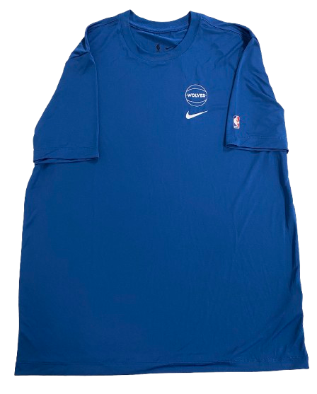 D.J. Carton Minnesota Timberwolves Player Exclusive Workout Shirt (Size L)