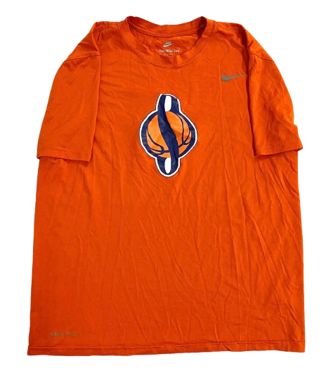 Lucas Taylor Syracuse Basketball Player Exclusive Pre-Game Warm-Up Shooting Shirt - RETRO LOGO FROM 2003 NATIONAL CHAMPIONSHIP SEASON (Size L) *RARE*