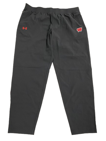 Steven Crowl Wisconsin Basketball Team Issued Sweatpants (Size XXLT)