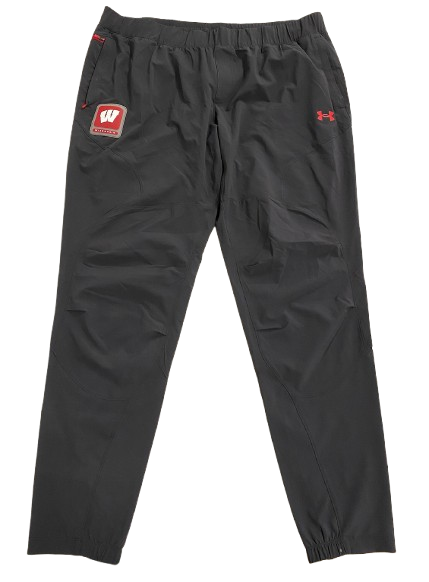 Steven Crowl Wisconsin Basketball Team Issued Sweatpants (Size XXLT)