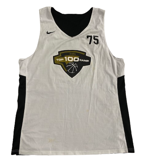 D.J. Carton NBPA Top 100 Camp Reversible Practice Jersey (Size XL)