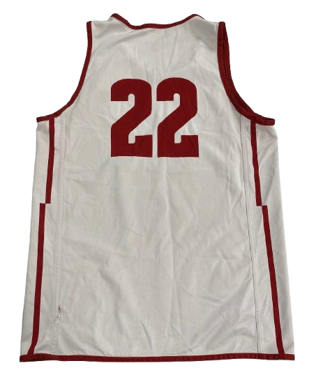 Steven Crowl Wisconsin Basketball Player Exclusive Practice Worn Reversible Practice Jersey (Size XL)