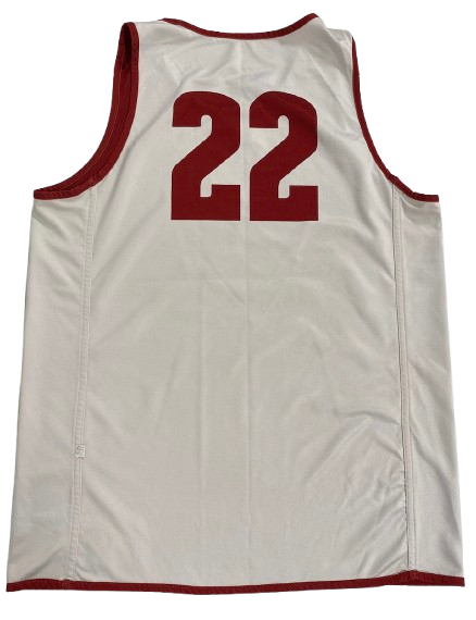 Steven Crowl Wisconsin Basketball Player Exclusive Practice Worn Reversible Practice Jersey (Size XL)