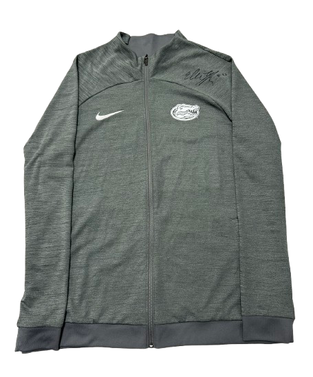 Elli McKissock Florida Volleyball SIGNED Team Issued Jacket (Size XL)