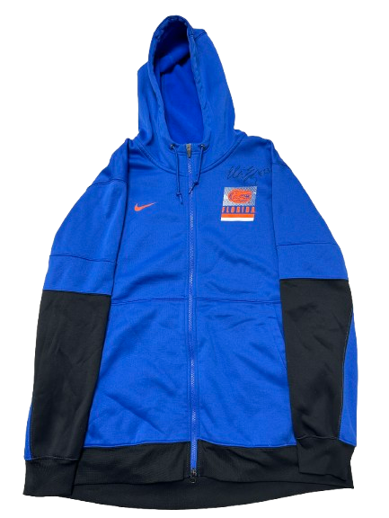 Elli McKissock Florida Volleyball SIGNED Team Issued Jacket (Size XXL)