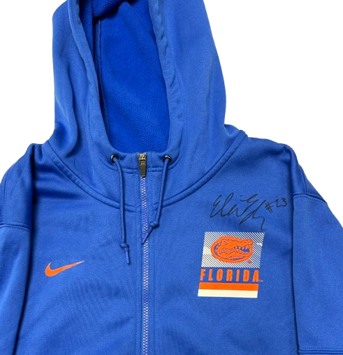 Elli McKissock Florida Volleyball SIGNED Team Issued Jacket (Size XXL)