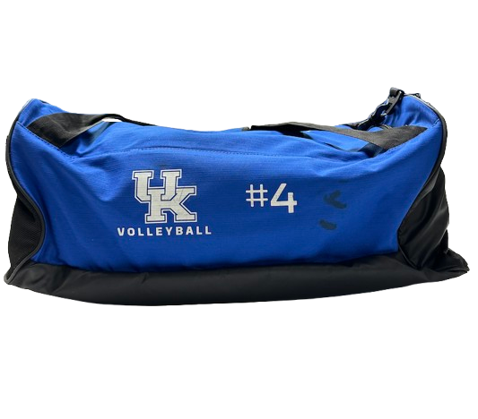 Emma Grome Kentucky Volleyball Player Exclusive Travel Duffel Bag with 