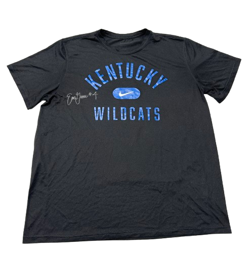 Emma Grome Kentucky Volleyball SIGNED Team Issued Workout Shirt (Size XL)