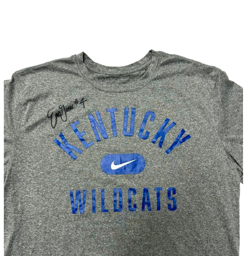 Emma Grome Kentucky Volleyball SIGNED Team Issued Workout Shirt (Size L)