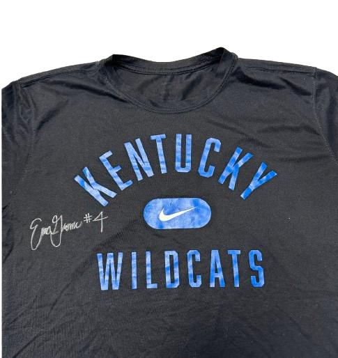 Emma Grome Kentucky Volleyball SIGNED Team Issued Workout Shirt (Size XL)