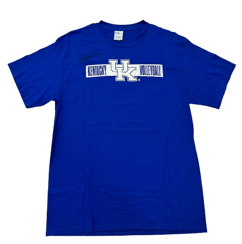 Emma Grome Kentucky Volleyball SIGNED Player Exclusive Workout Shirt (Size M)