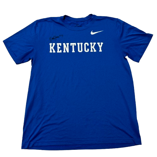 Emma Grome Kentucky Volleyball SIGNED Team Issued Workout Shirt (Size L)