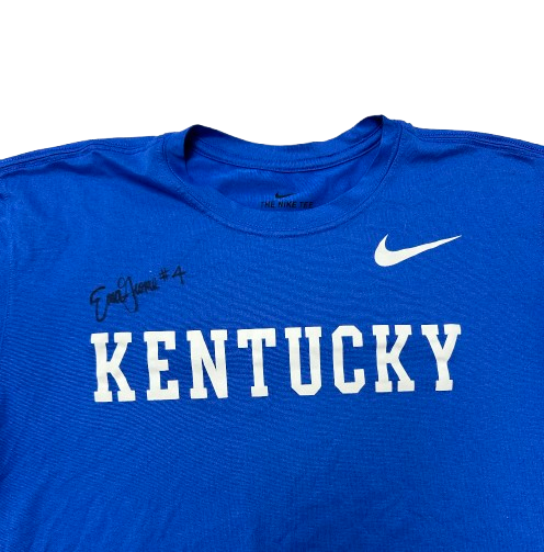 Emma Grome Kentucky Volleyball SIGNED Team Issued Workout Shirt (Size L)