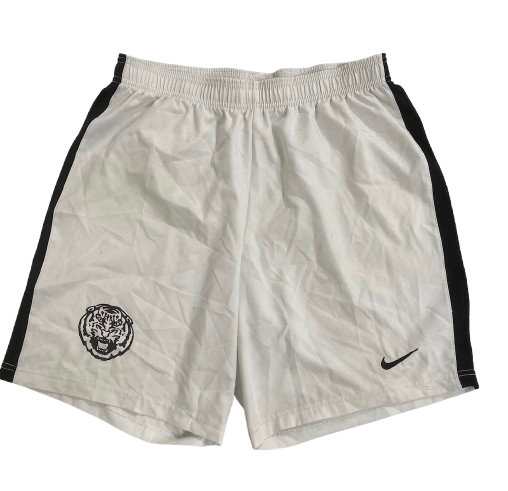 Darius Days LSU Basketball Player Exclusive Workout Shorts (Size XL)