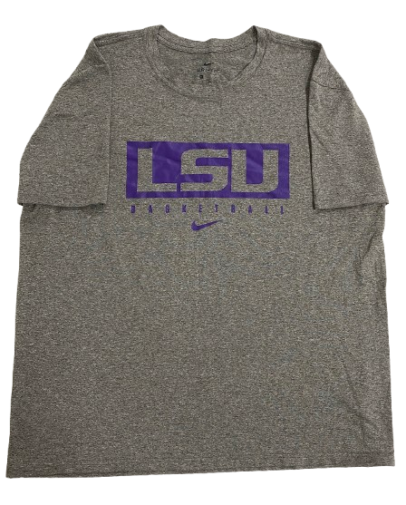 Darius Days LSU Basketball Team Issued Workout Shirt (Size XL)