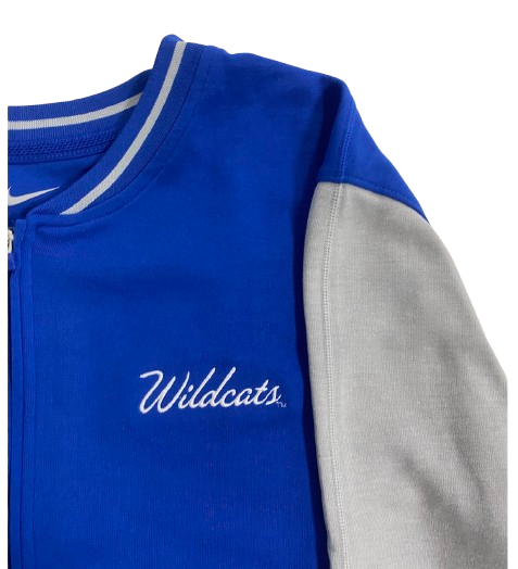 Kentucky Basketball Team Exclusive Quarter-Zip Pullover (Size M)