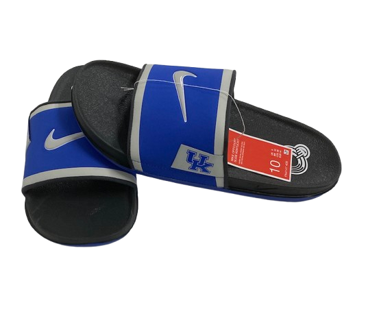 Kentucky Basketball Team Issued Slides (Size 10.5) - New