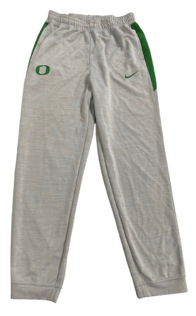 Jacob Young Oregon Basketball Team Issued Sweatpants (Size LT)