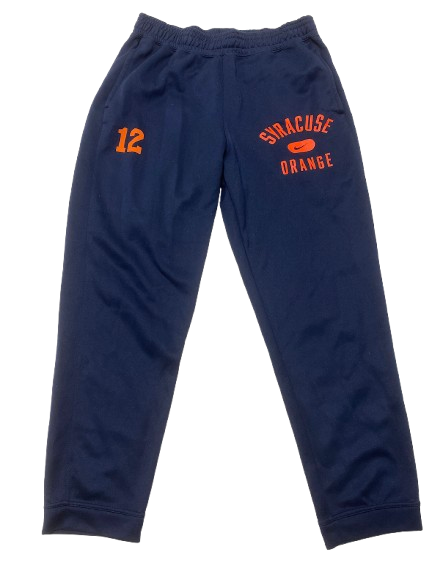 Chaz Owens Syracuse Basketball Player Exclusive Sweatpants with 