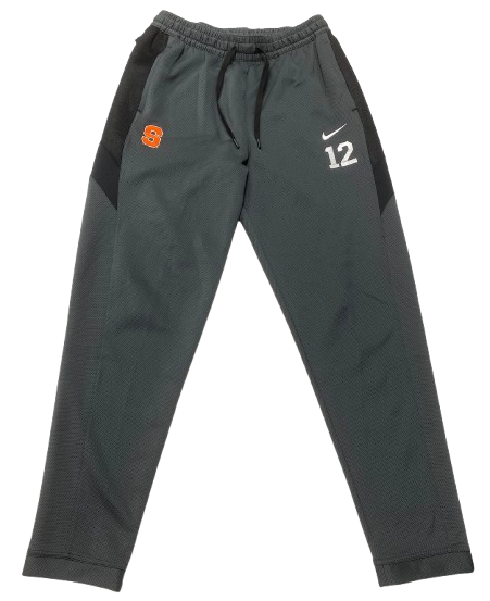 Chaz Owens Syracuse Basketball Player Exclusive Sweatpants with 