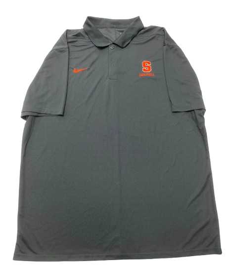 Chaz Owens Syracuse Basketball Team Issued Polo Shirt (Size XL)